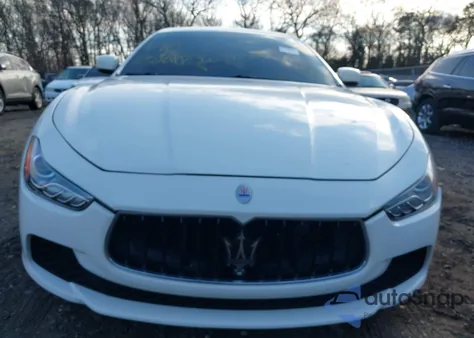 2015 Maserati Ghibli z USA, uszkodzony, nr VIN ZAM57XSA1F1162069